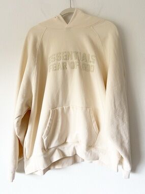Fear of God Essentials Hoodie Embossed Logo Hoodie